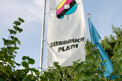 Siebdruck Plath Flag